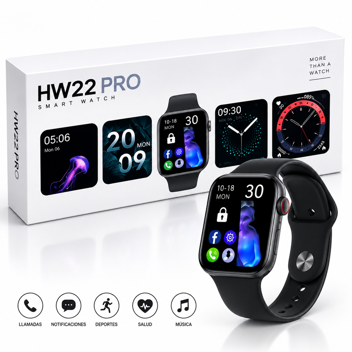 Reloj Inteligente Smart Watch HW22 PRO